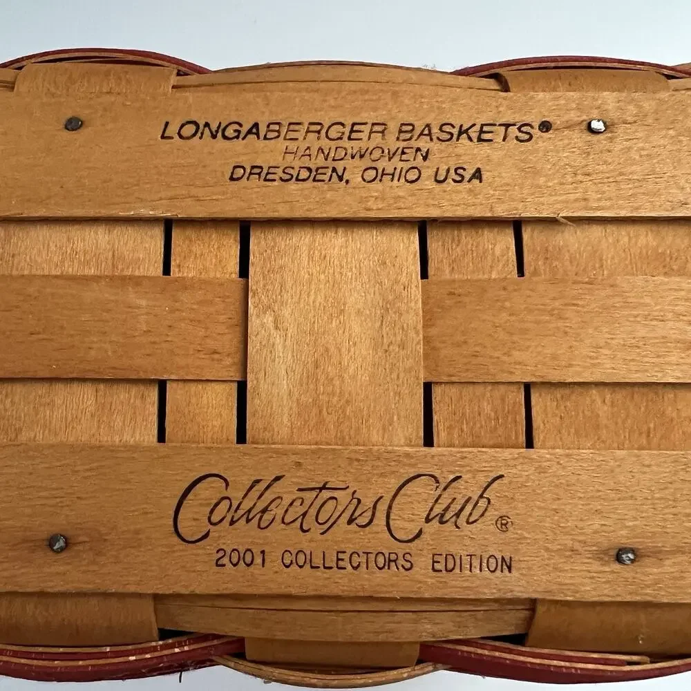 Longaberger 2001 collectors